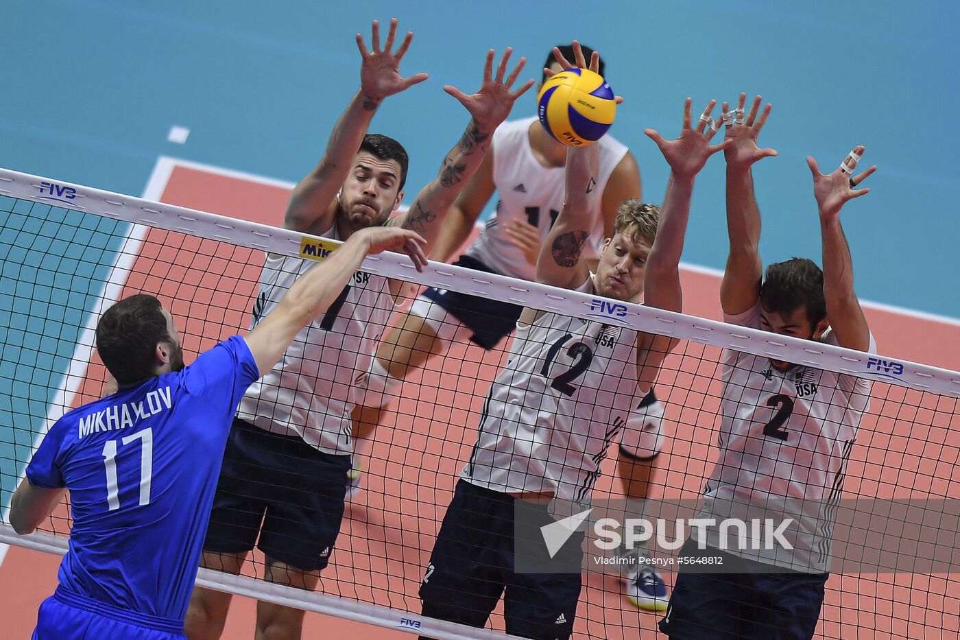 Italy Volleyball Worlds USA - Russia