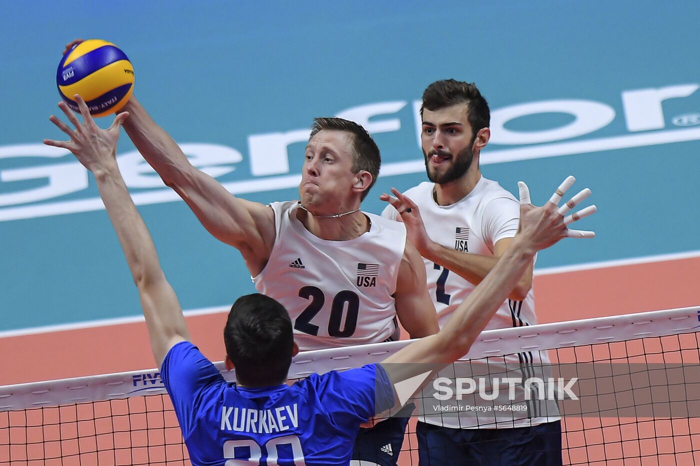 Italy Volleyball Worlds USA - Russia