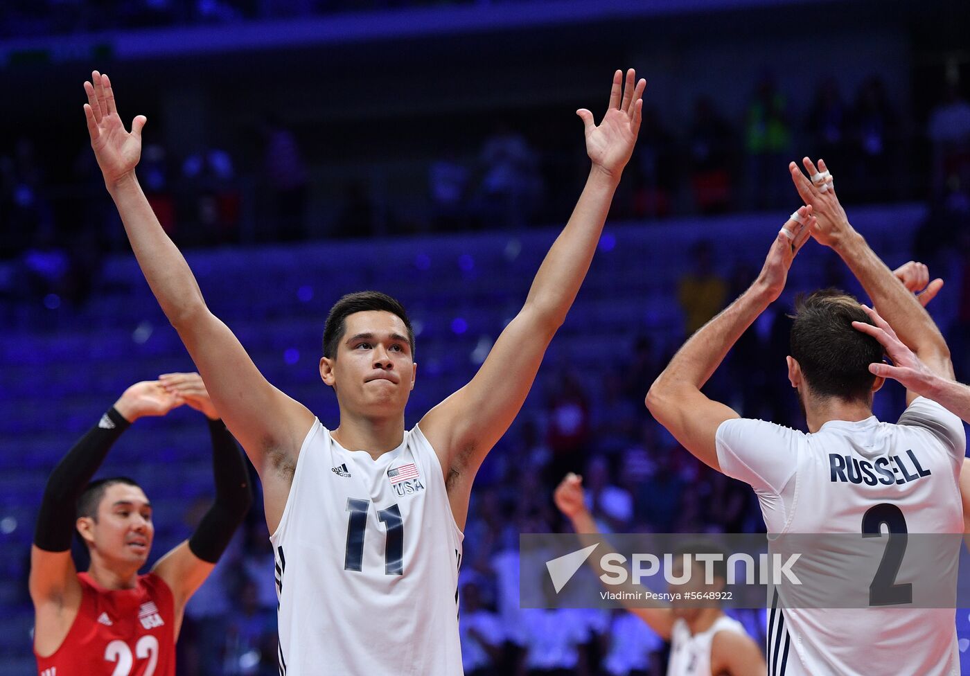 Italy Volleyball Worlds USA - Russia