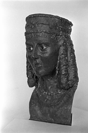 Sculptural portrait of Queen Keran of Cilician Armenia