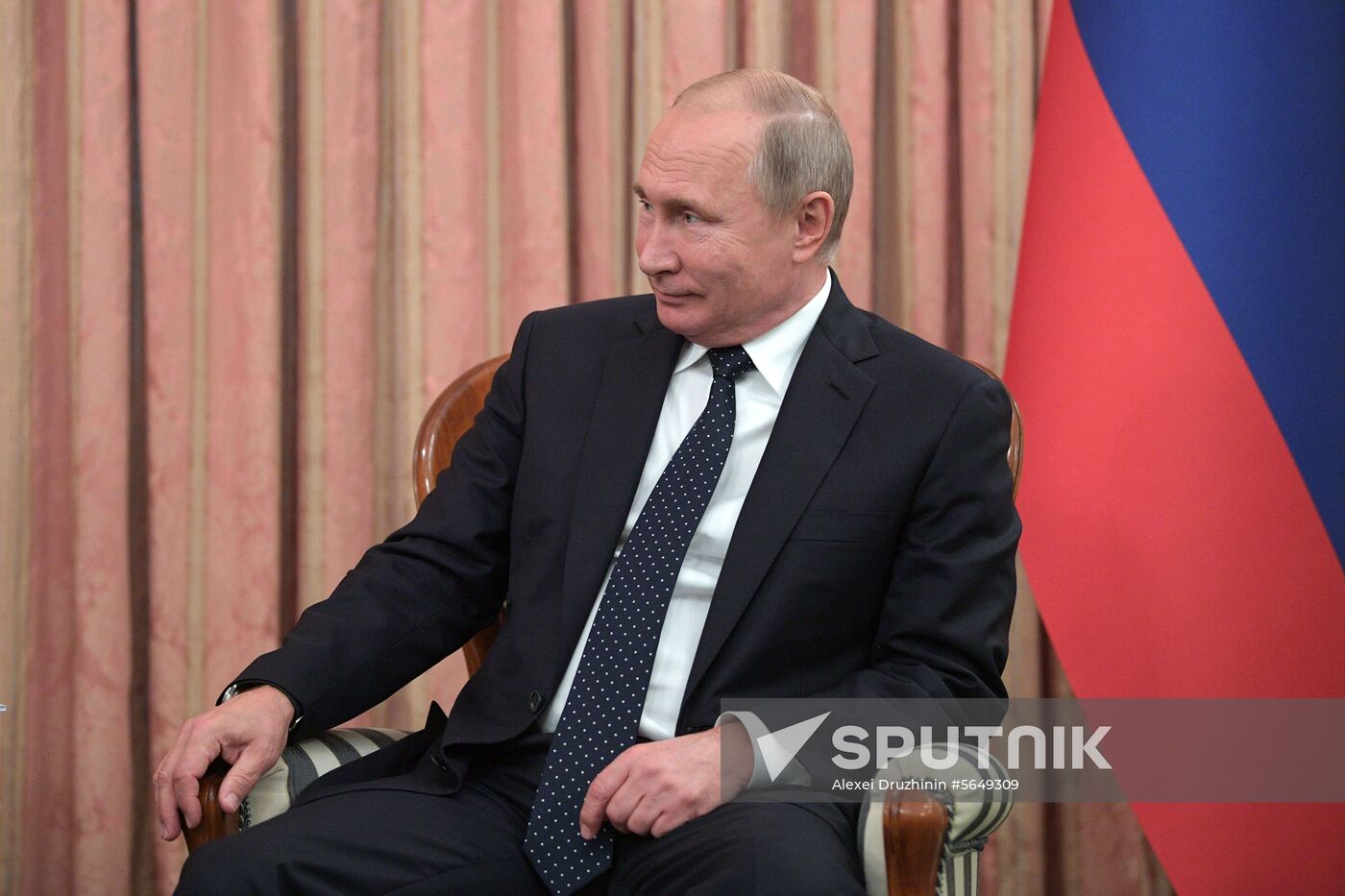 President Vladimir Putin attends CIS Heads of State Council meeting in Dushanbe