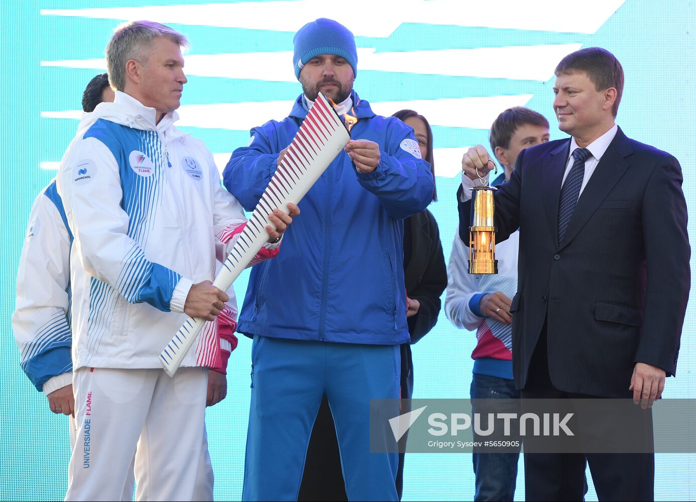 Russia Universiade Torch Relay