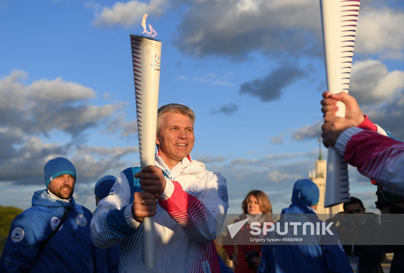 Russia Universiade Torch Relay