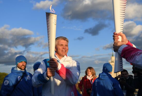Russia Universiade Torch Relay