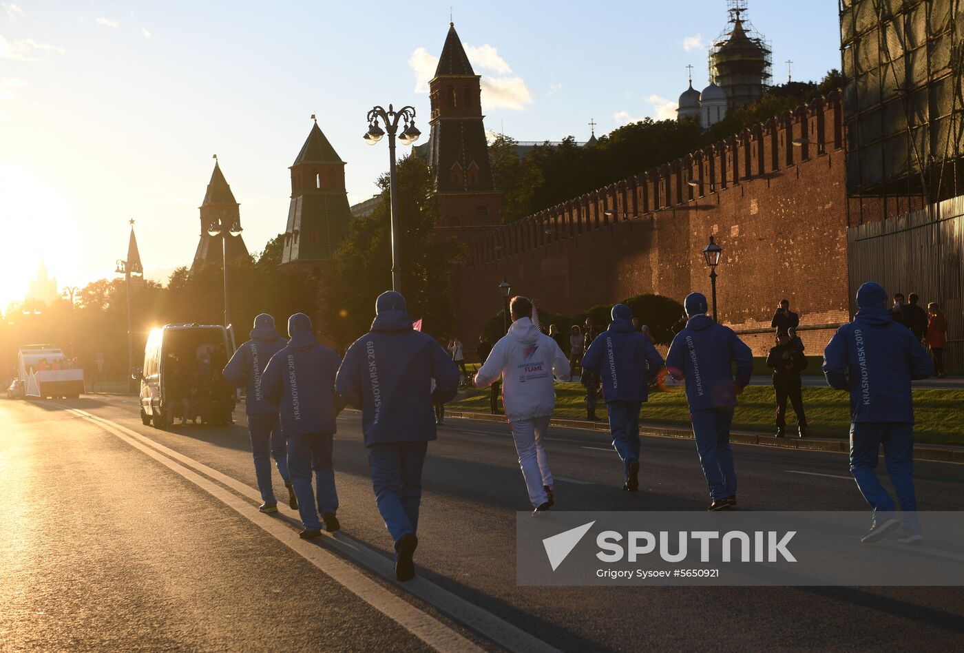 Russia Universiade Torch Relay