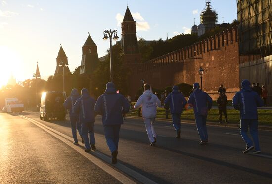 Russia Universiade Torch Relay