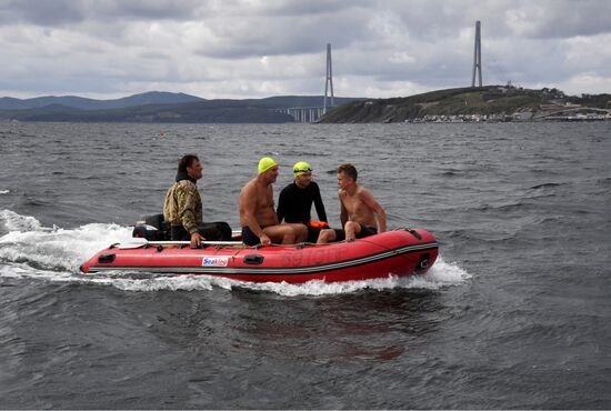 Russia Mass Swimming