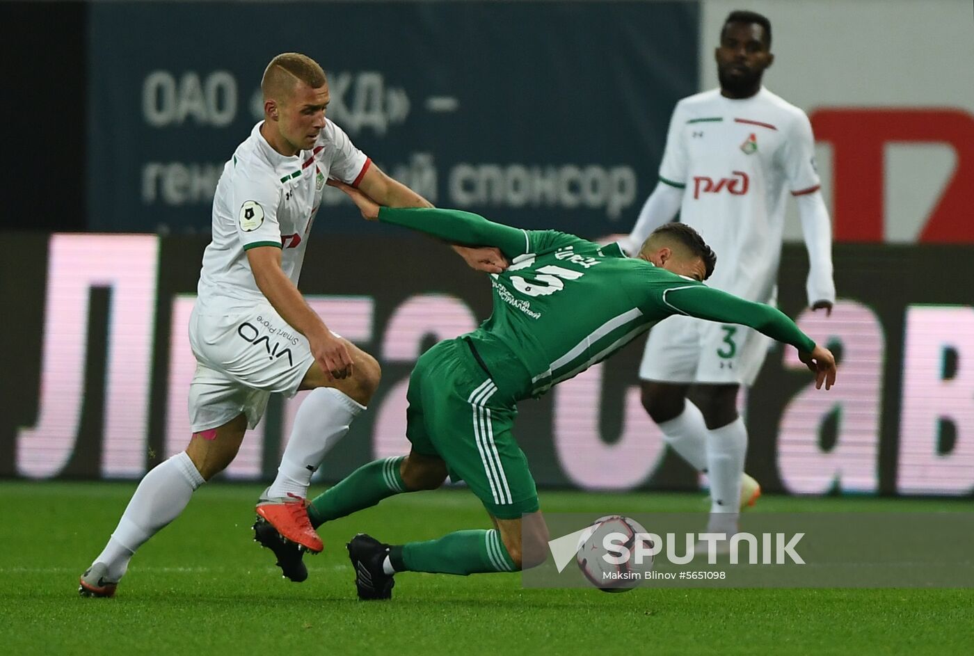 Russia Soccer Lokomotiv - Akhmat