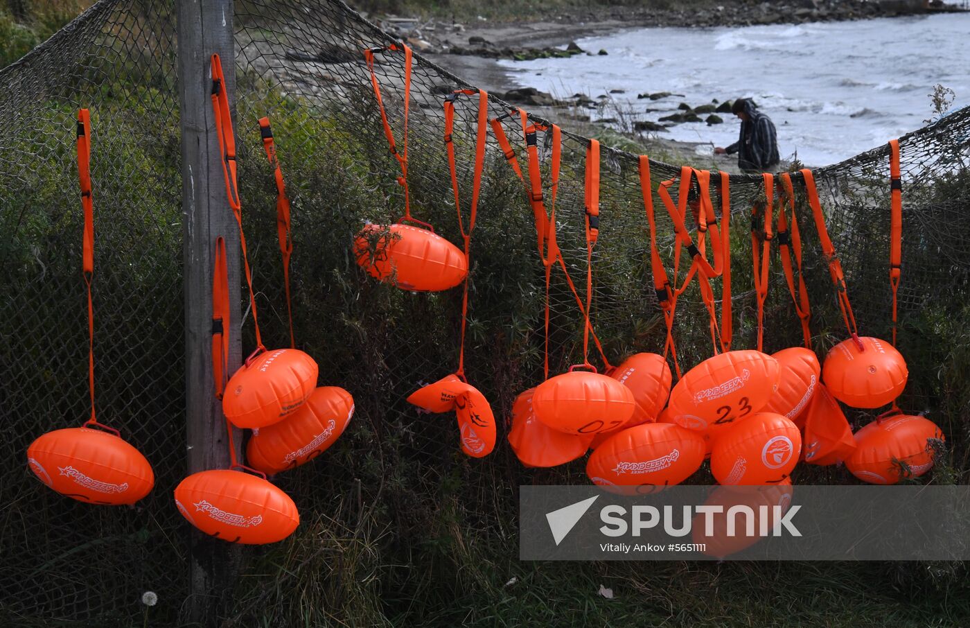 Russia Mass Swimming
