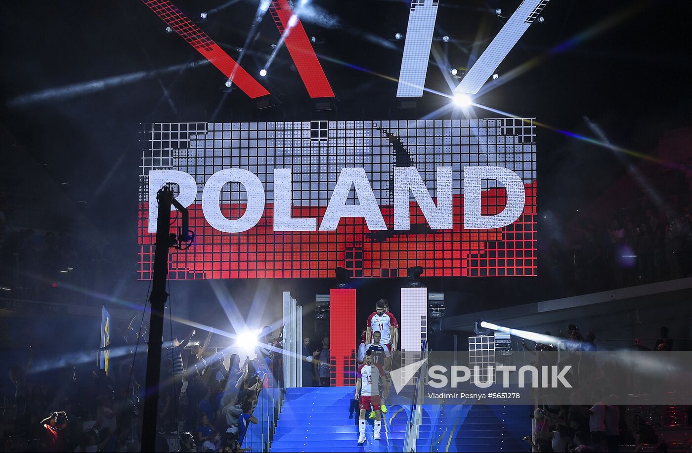 Italy Volleyball Worlds Poland - USA