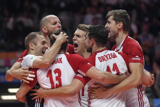 Italy Volleyball Worlds Poland - USA