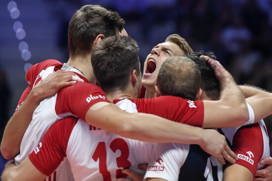 Italy Volleyball Worlds Poland - USA