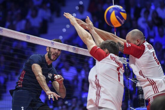 Italy Volleyball Worlds Poland - USA