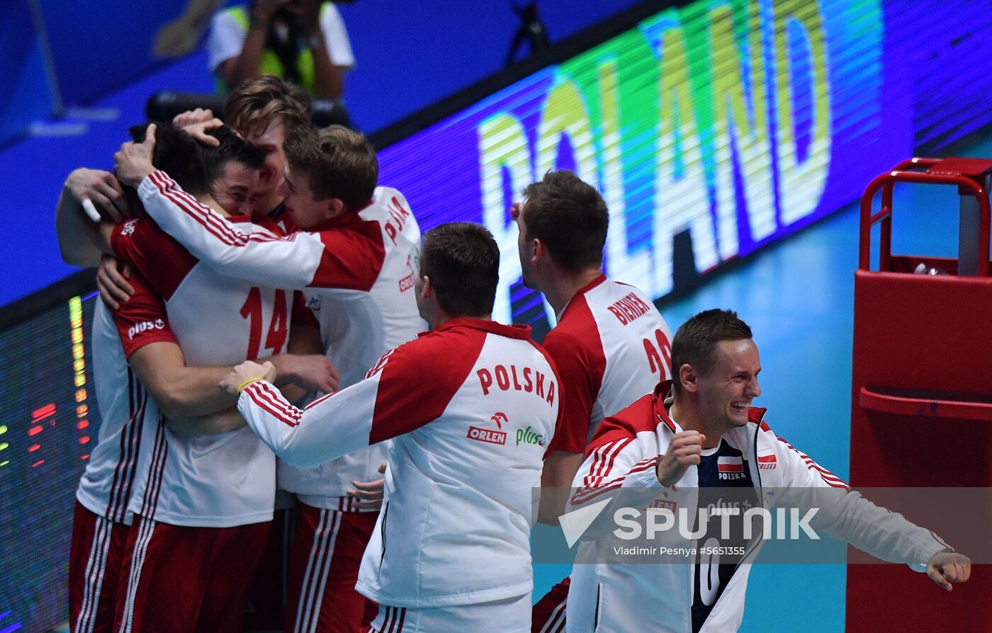 Italy Volleyball Worlds Poland - USA