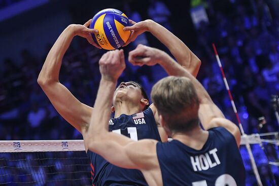 Italy Volleyball Worlds Poland - USA