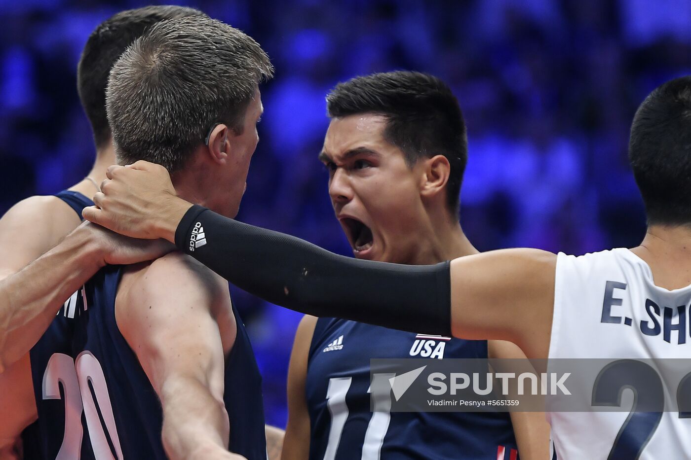 Italy Volleyball Worlds Poland - USA