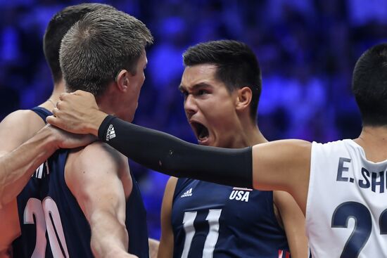 Italy Volleyball Worlds Poland - USA