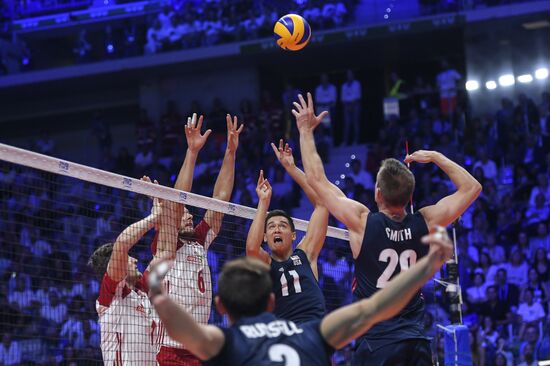 Italy Volleyball Worlds Poland - USA