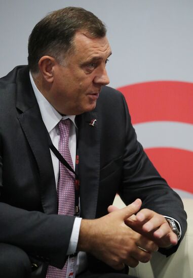 President Vladimir Putin meets with President of Republika Srpska Milorad Dodik