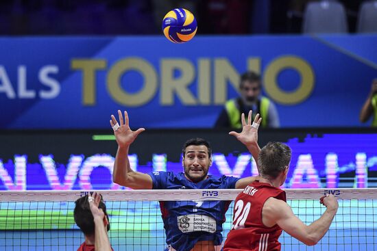Italy Volleyball Worlds Serbia - USA