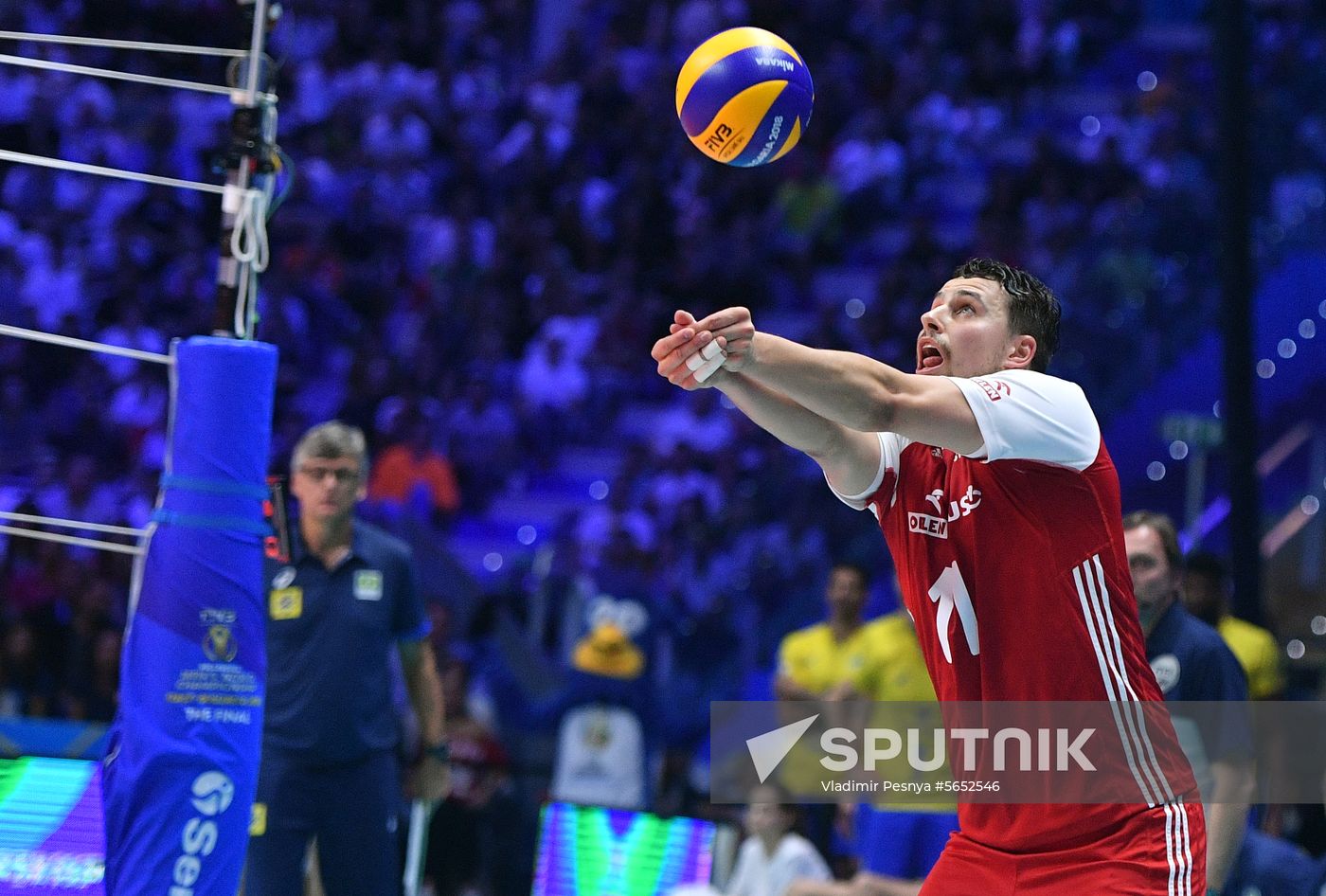 Italy Volleyball Worlds Brazil - Poland 