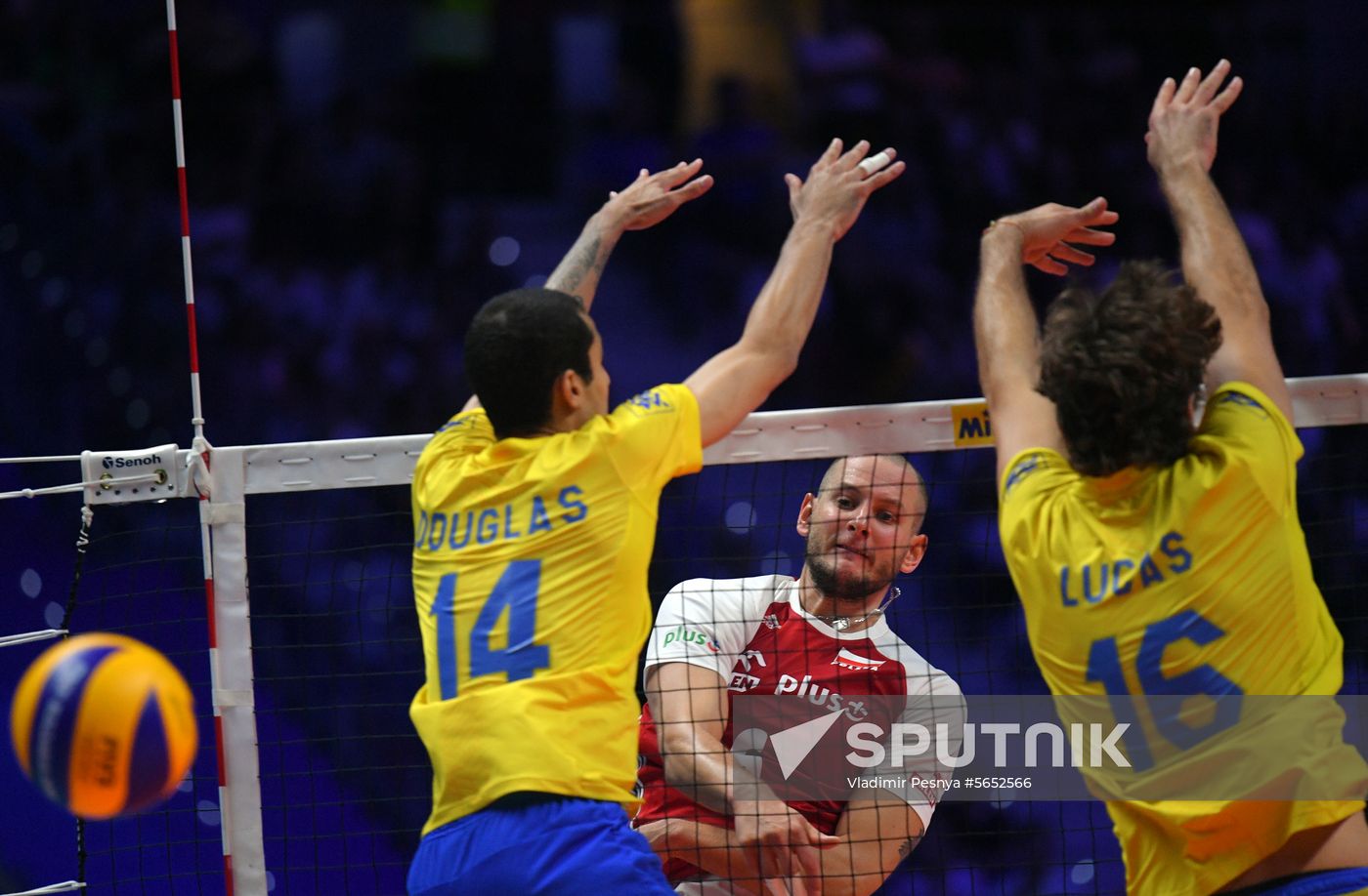 Italy Volleyball Worlds Brazil - Poland 
