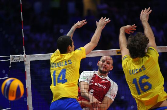 Italy Volleyball Worlds Brazil - Poland 