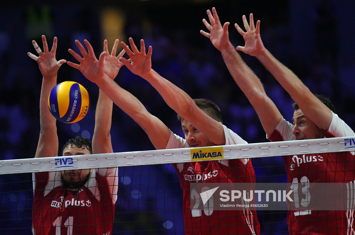 Italy Volleyball Worlds Brazil - Poland 