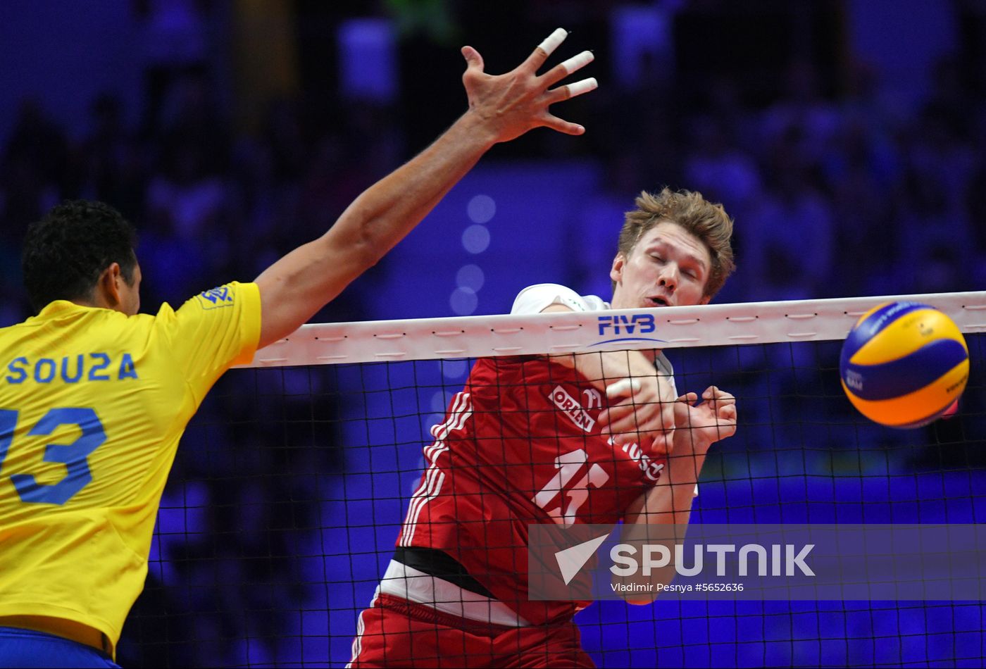 Italy Volleyball Worlds Brazil - Poland 