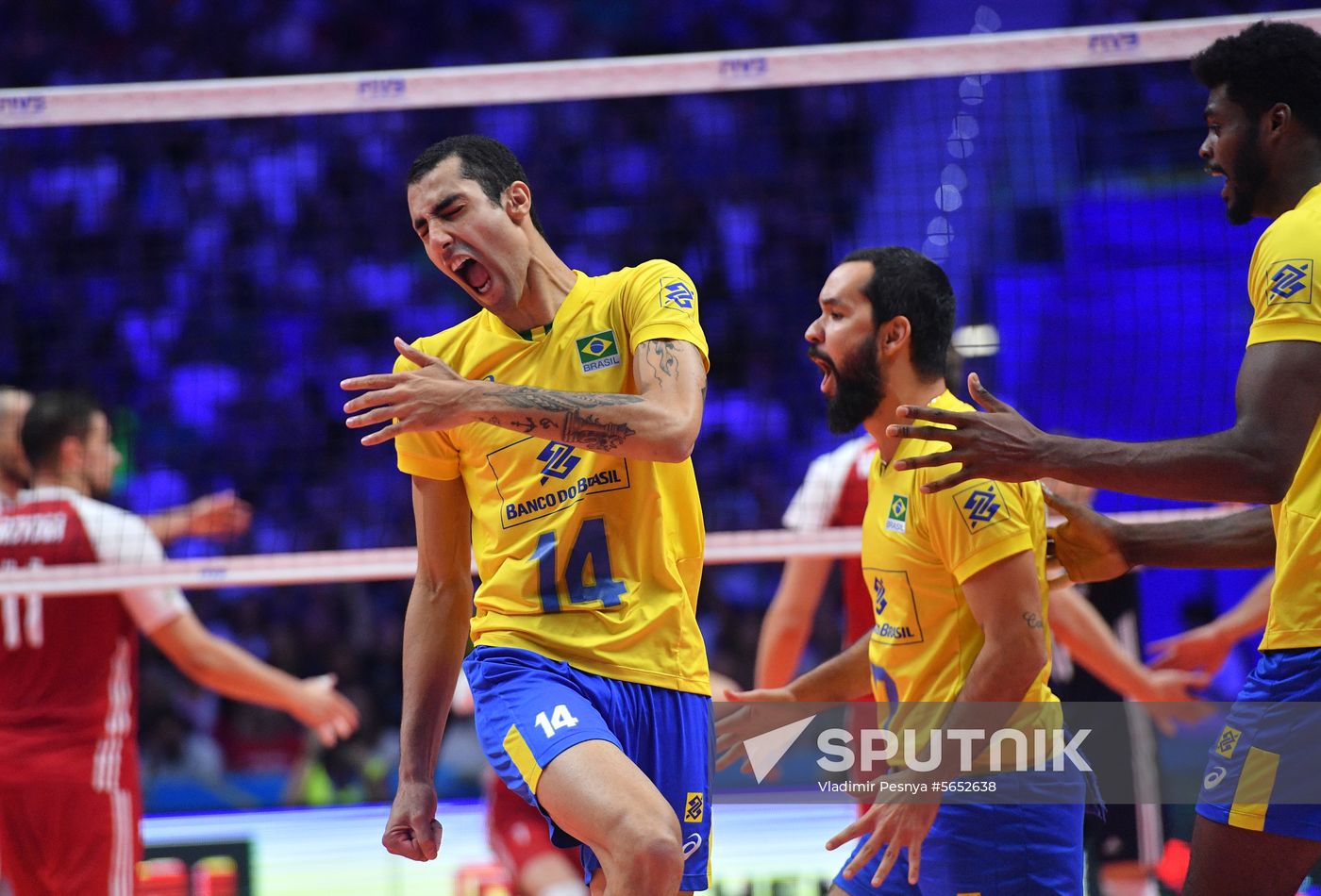 Italy Volleyball Worlds Brazil - Poland 