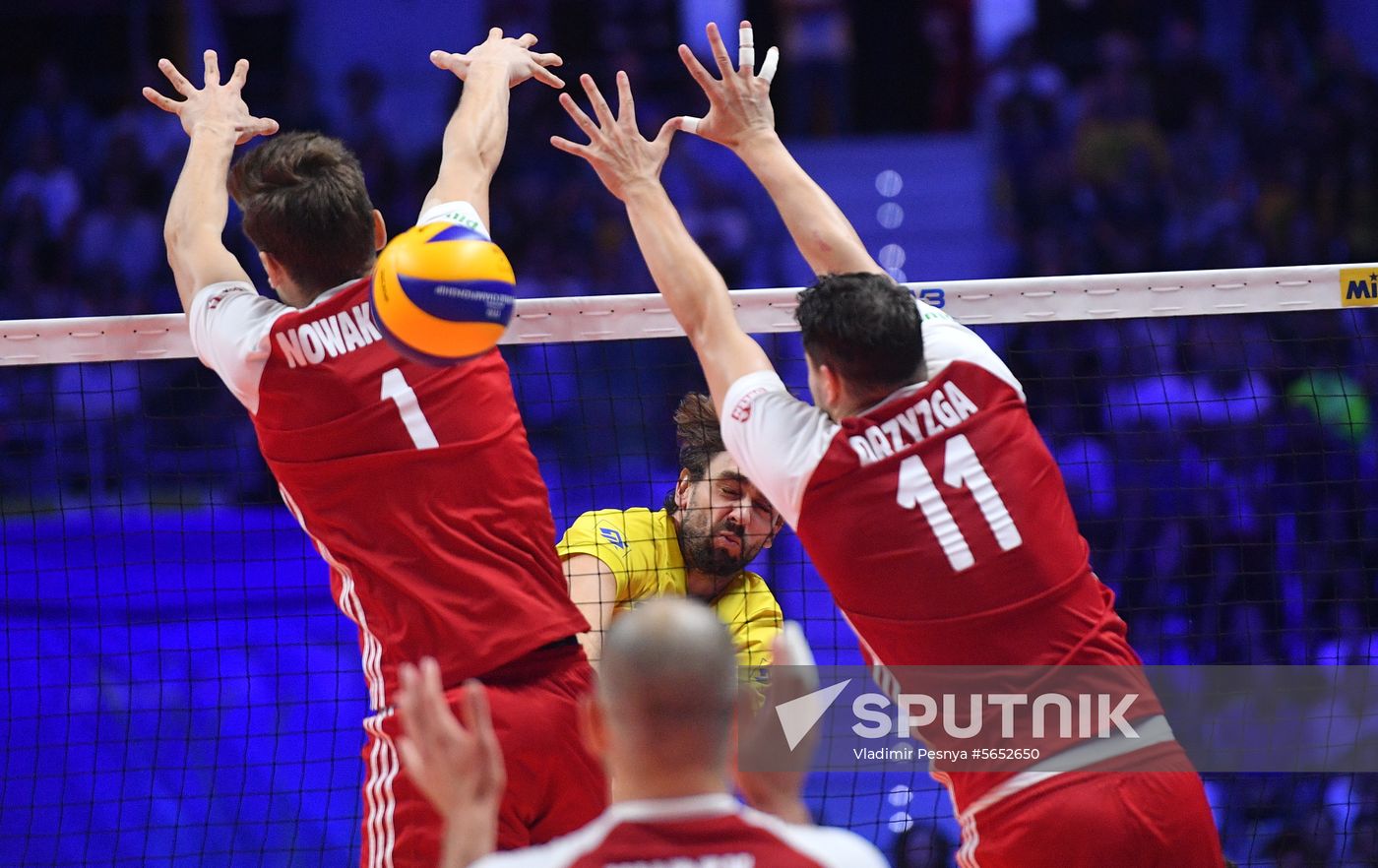 Italy Volleyball Worlds Brazil - Poland 