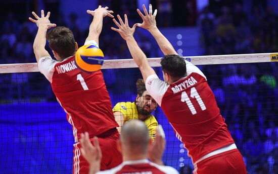 Italy Volleyball Worlds Brazil - Poland 