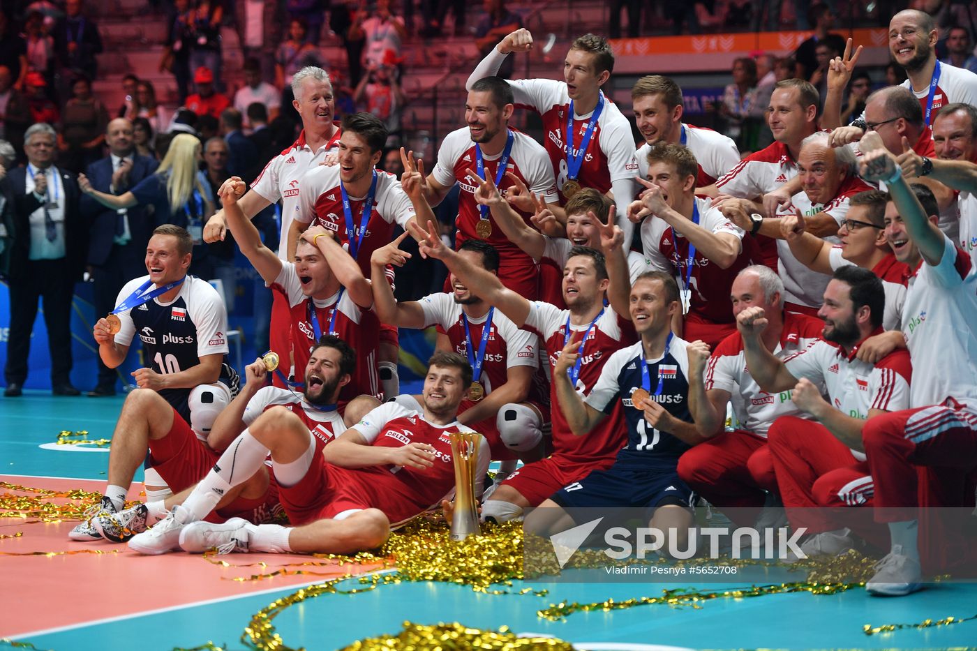 Italy Volleyball Worlds Brazil - Poland 