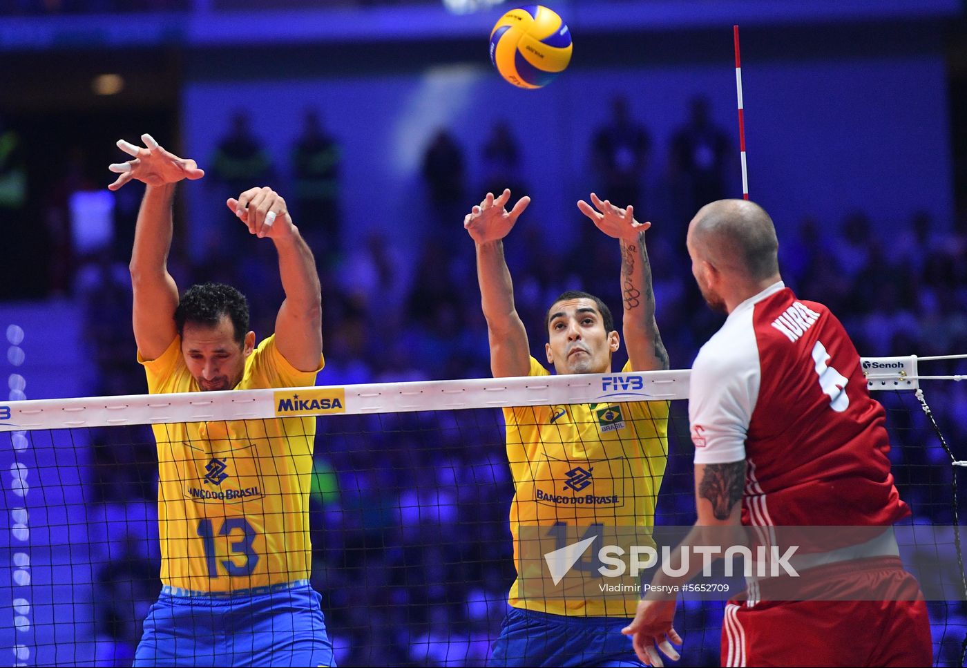 Italy Volleyball Worlds Brazil - Poland 