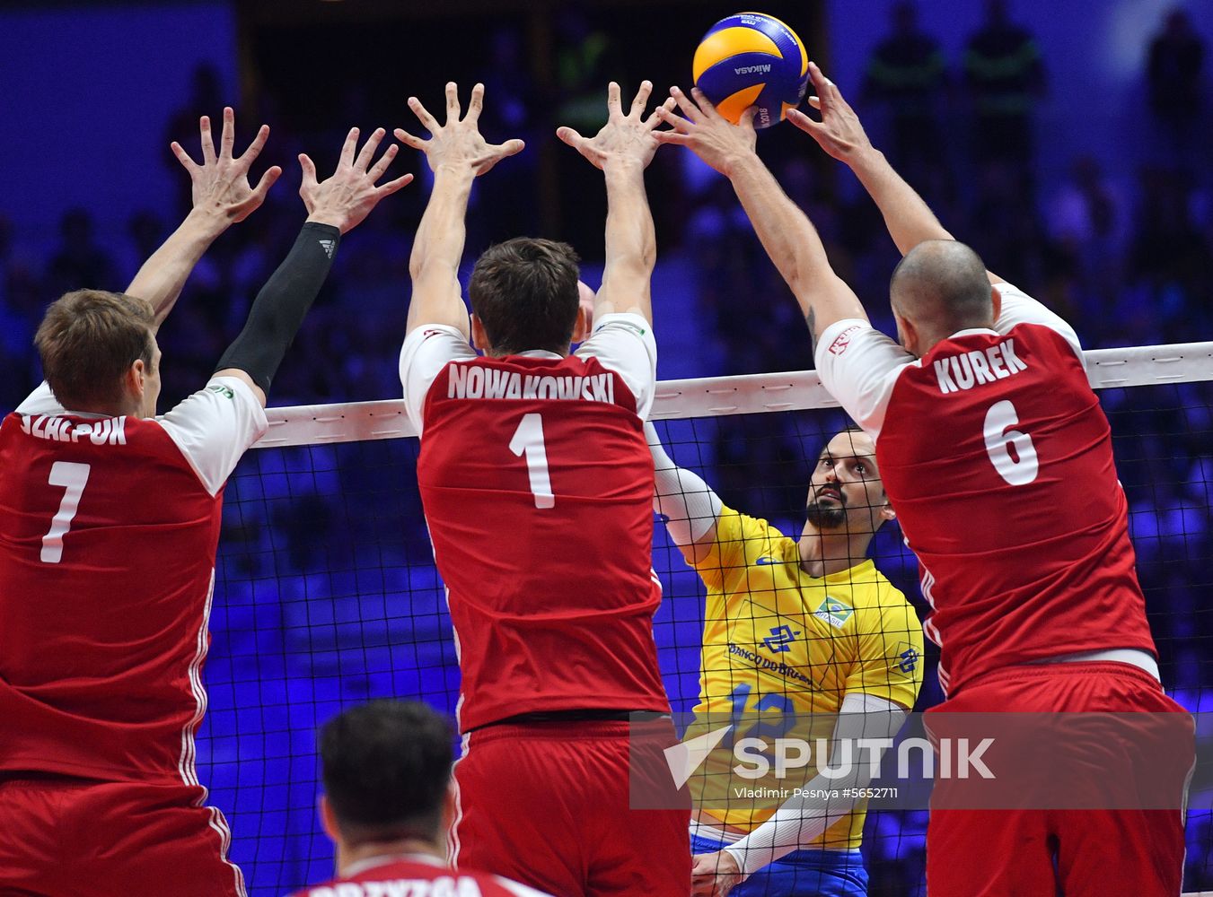 Italy Volleyball Worlds Brazil - Poland 