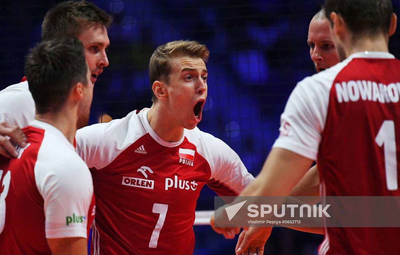 Italy Volleyball Worlds Brazil - Poland 