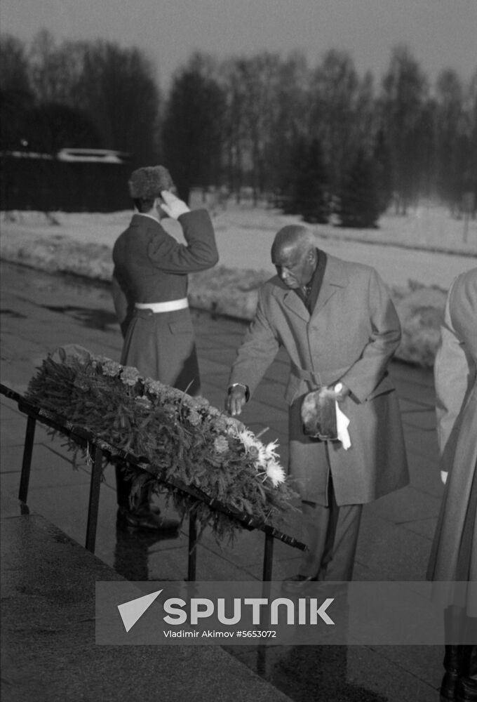 Delegation of Republic of Zambia visits USSR
