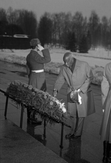 Delegation of Republic of Zambia visits USSR