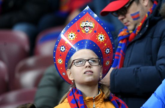 Russia Soccer Champions League CSKA - Real