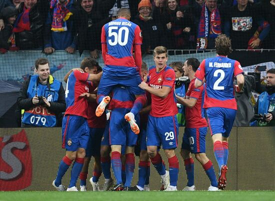 Russia Soccer Champions League CSKA - Real