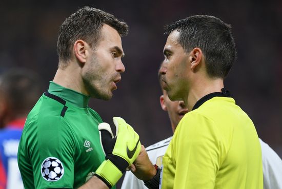 Russia Soccer Champions League CSKA - Real