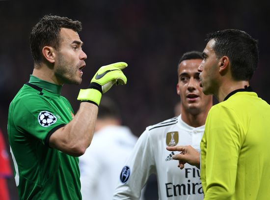 Russia Soccer Champions League CSKA - Real