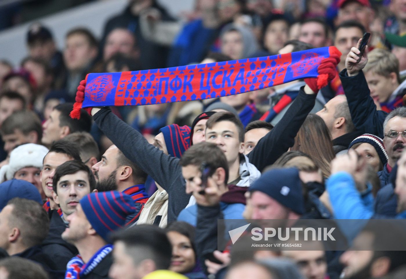 Russia Soccer Champions League CSKA - Real