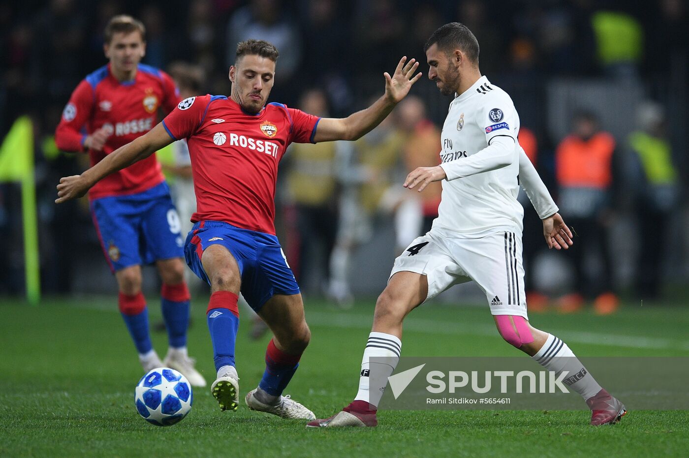 Russia Soccer Champions League CSKA - Real