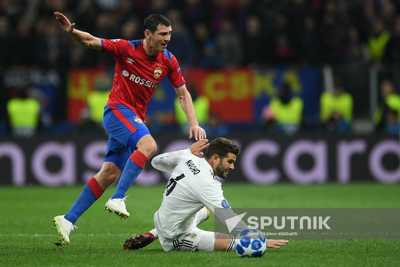 Russia Soccer Champions League CSKA - Real