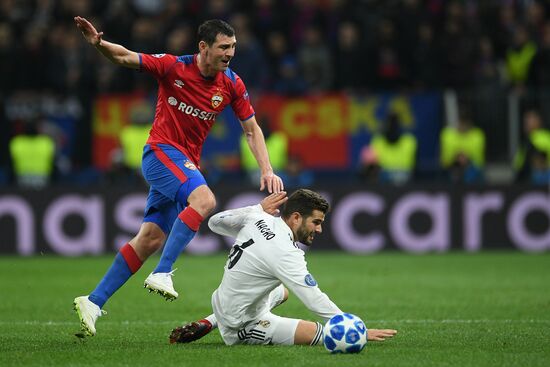 Russia Soccer Champions League CSKA - Real