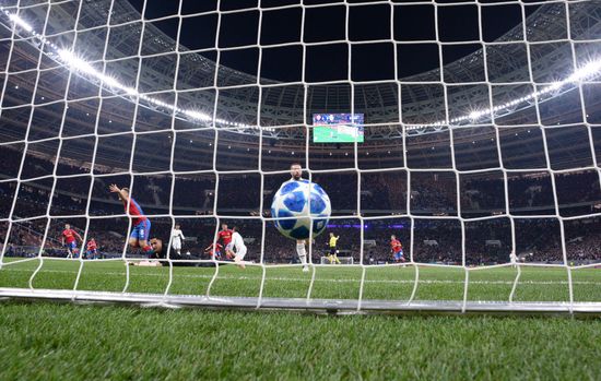 Russia Soccer Champions League CSKA - Real
