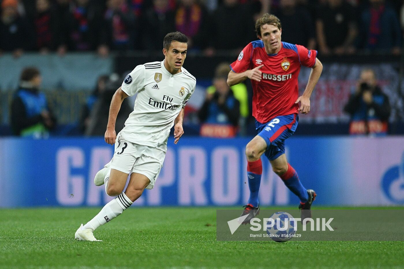 Russia Soccer Champions League CSKA - Real