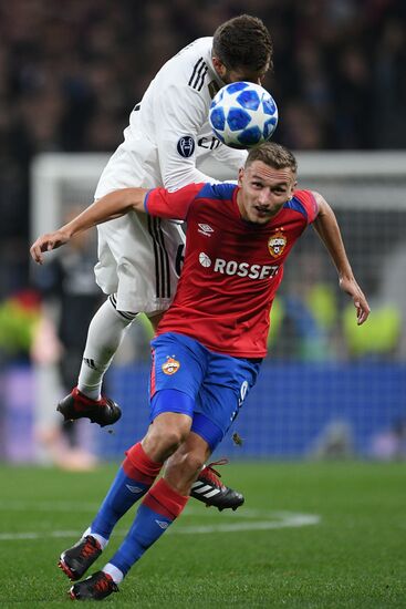 Russia Soccer Champions League CSKA - Real