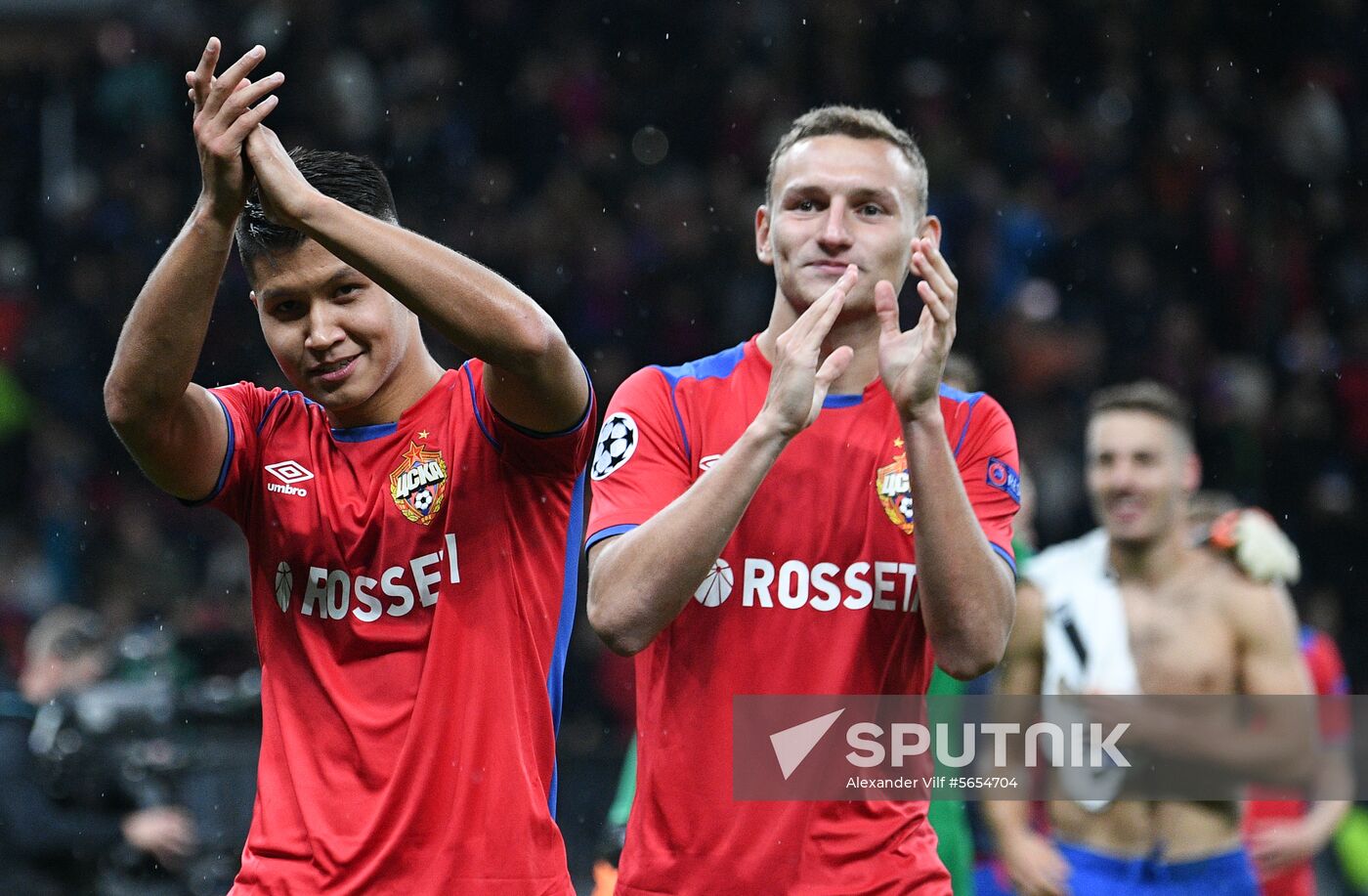 Russia Soccer Champions League CSKA - Real